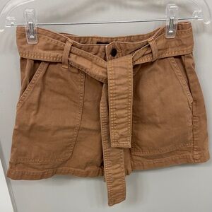 Banana Republic High Waist Brown Shorts
